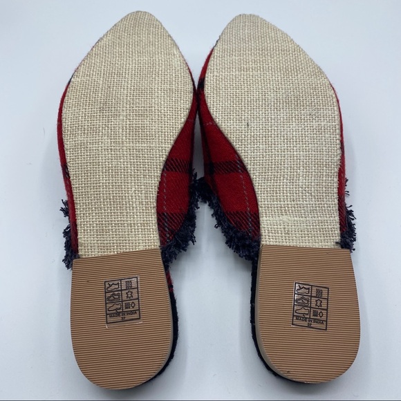 Free People | Red Camo Mules - Picture 4 of 5